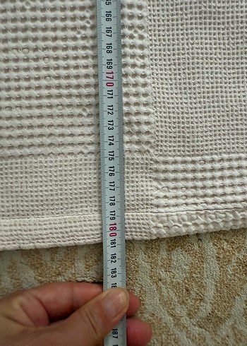 Bej Düz Örme  pike - Görsel 3