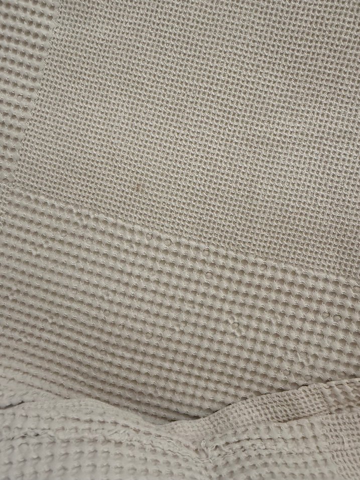 Bej Düz Örme  pike - Görsel 5