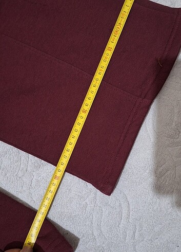 44 Beden bordo Renk Eşofman altı oversiwe 