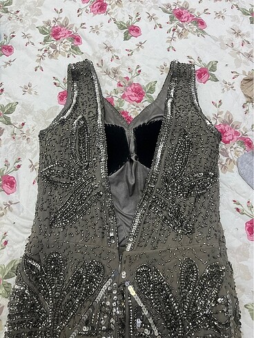 Tamamen taş işleme abiye - Görsel 12