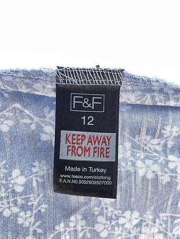 40 Beden mavi Renk F&F Bluz %70 İndirimli.