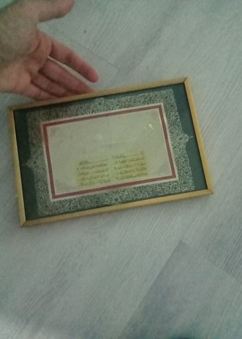  Beden Altın Renkli Parlak Hat Tablosu