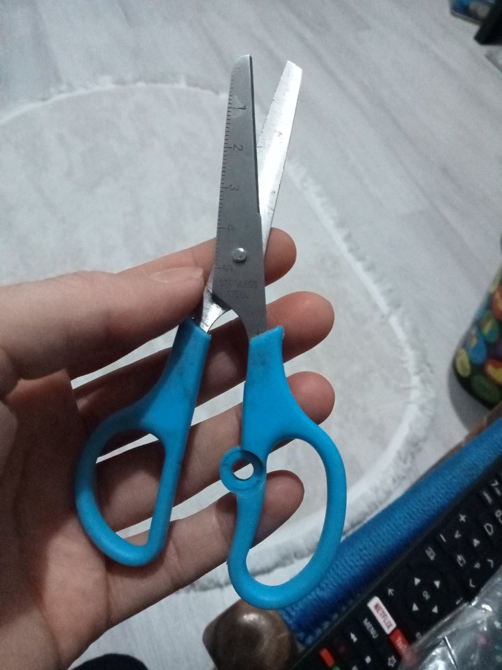 Renkli Okul Makasları Seti - Görsel 4