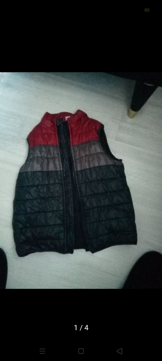 erkek çocuk Çok Renkli Kapitone Yelek - Görsel 4