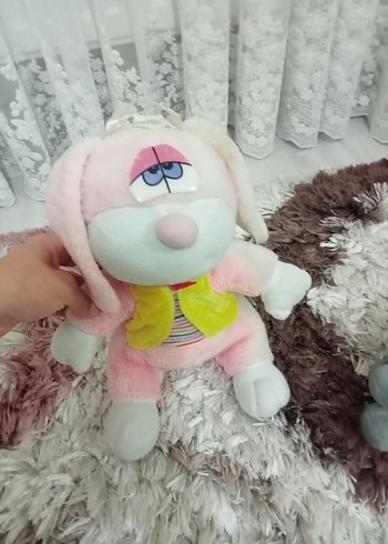 Pastel Renkli Peluş Oyuncak Köpek