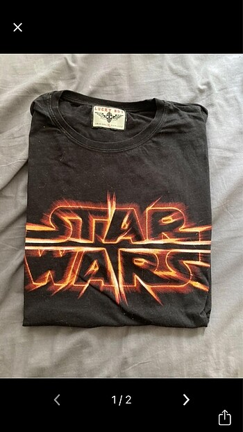 Star wars baskılı tshirt