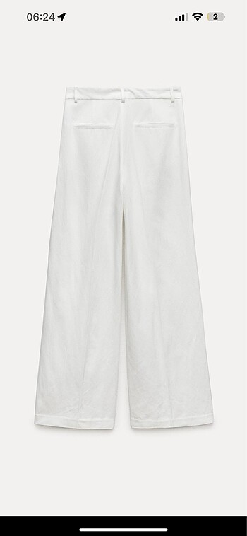 Zara Zara pilili dökümlü pantolon