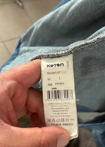 Erkek
Mavi Düğmeli Denim Ceket - Görsel 3