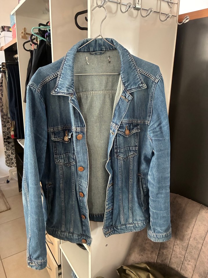 Erkek
Mavi Düğmeli Denim Ceket - Görsel 2