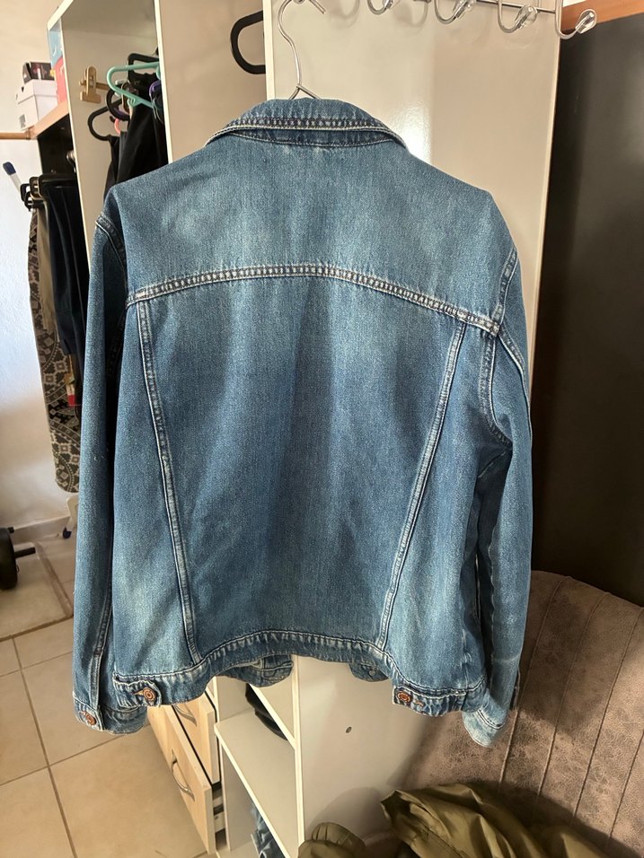 Erkek
Mavi Düğmeli Denim Ceket - Görsel 4
