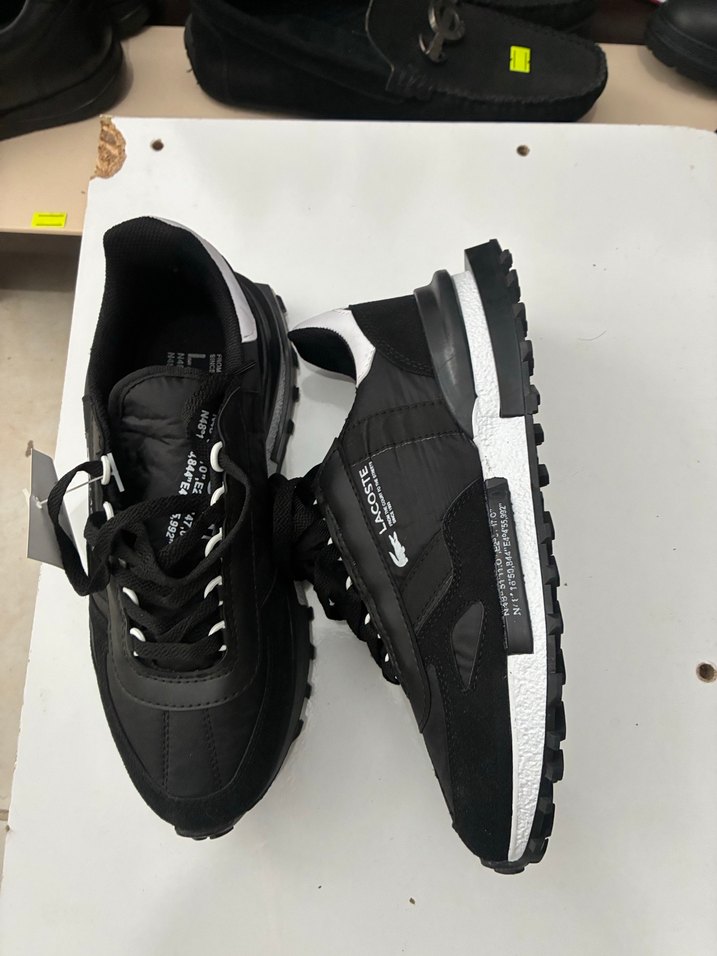 Siyah Bağcıklı Erkek Spor Ayakkabı - Görsel 4