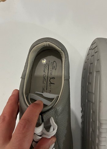 Gri Erkek Spor Ayakkabı Rahat Sokak Stili - Görsel 2