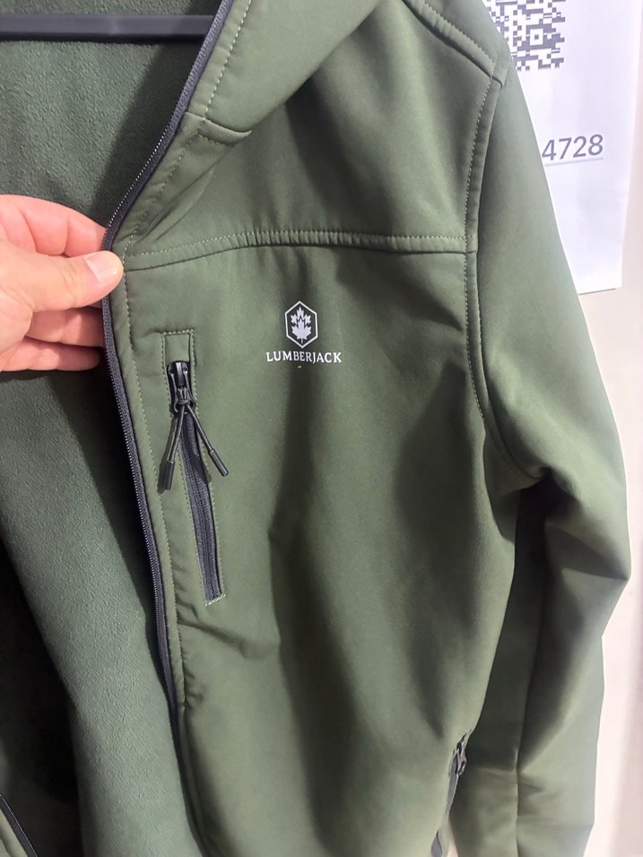 Erkek Haki Fermuarlı Midi Yağmurluk - Görsel 2