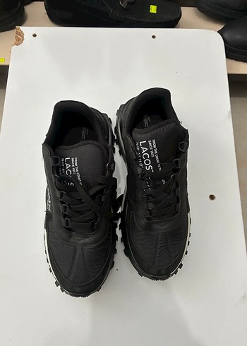 Lacoste Siyah Bağcıklı Erkek Spor Ayakkabı - Görsel 8