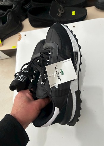 Lacoste Siyah Bağcıklı Erkek Spor Ayakkabı - Görsel 2