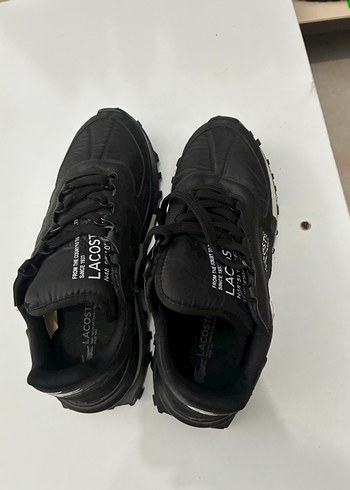 Lacoste Siyah Bağcıklı Erkek Spor Ayakkabı - Görsel 7