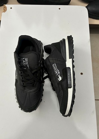 Lacoste Siyah Bağcıklı Erkek Spor Ayakkabı - Görsel 5