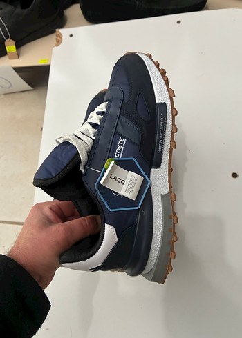 Lacoste Erkek Lacivert Spor Ayakkabı - Görsel 4