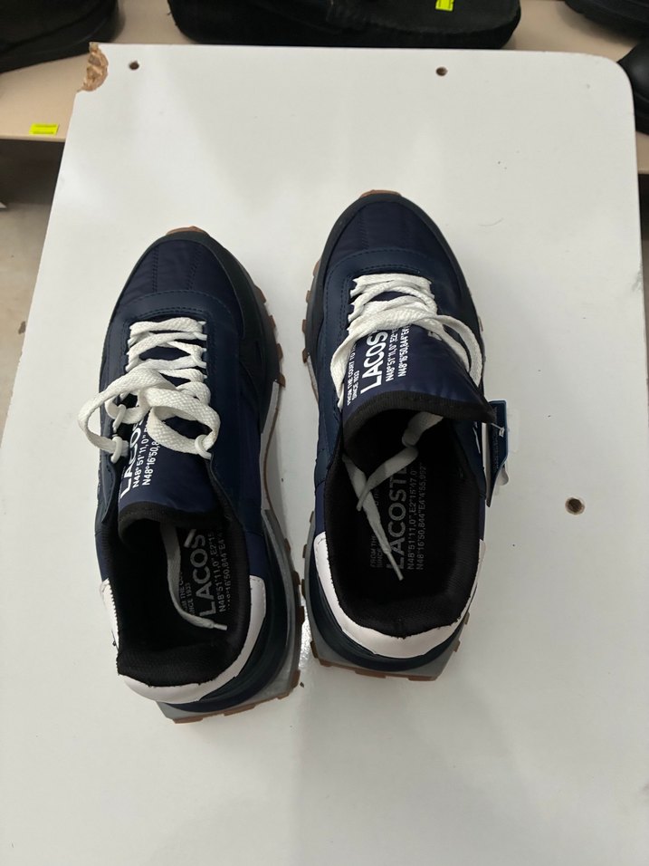 Lacoste Erkek Lacivert Spor Ayakkabı - Görsel 3