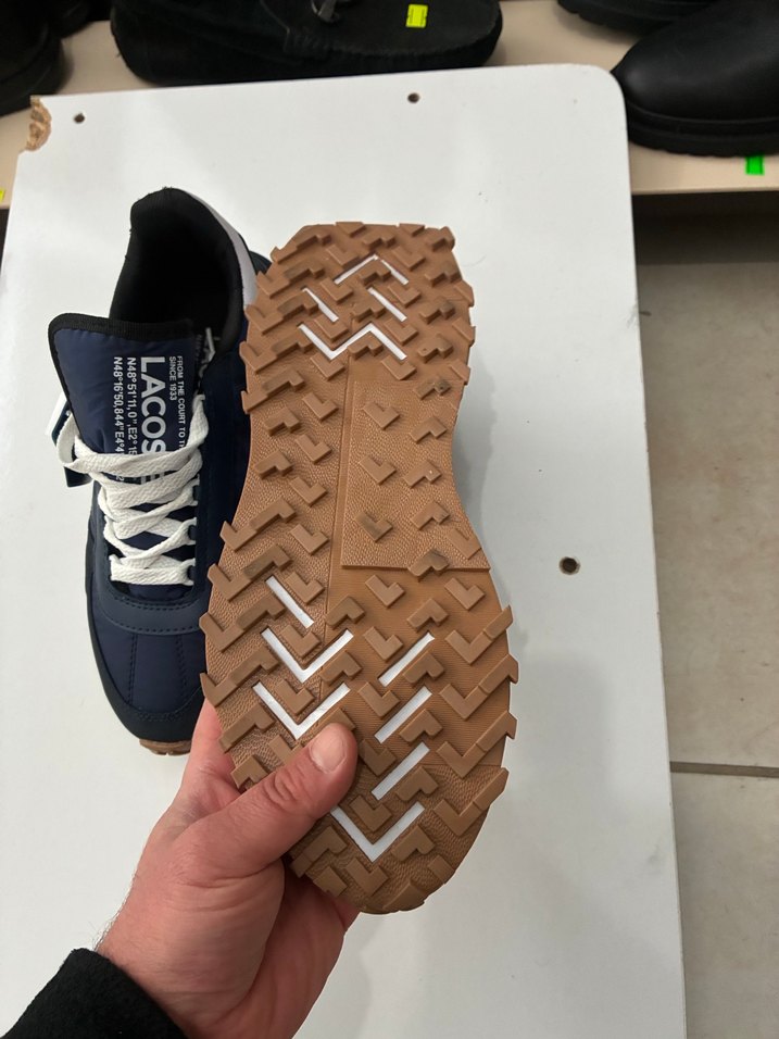 Lacoste Erkek Lacivert Spor Ayakkabı - Görsel 2