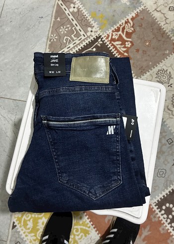 Mavi Koyu Mavi Slim Fit Jean