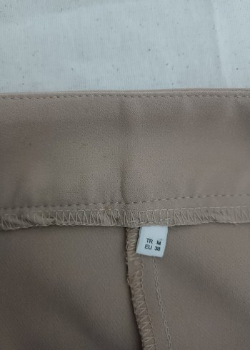 Bej Kadın Kumaş Pantolon - Görsel 5