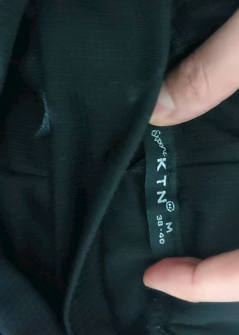 Kadın Siyah Kemerli havuç Pantolon - Görsel 3