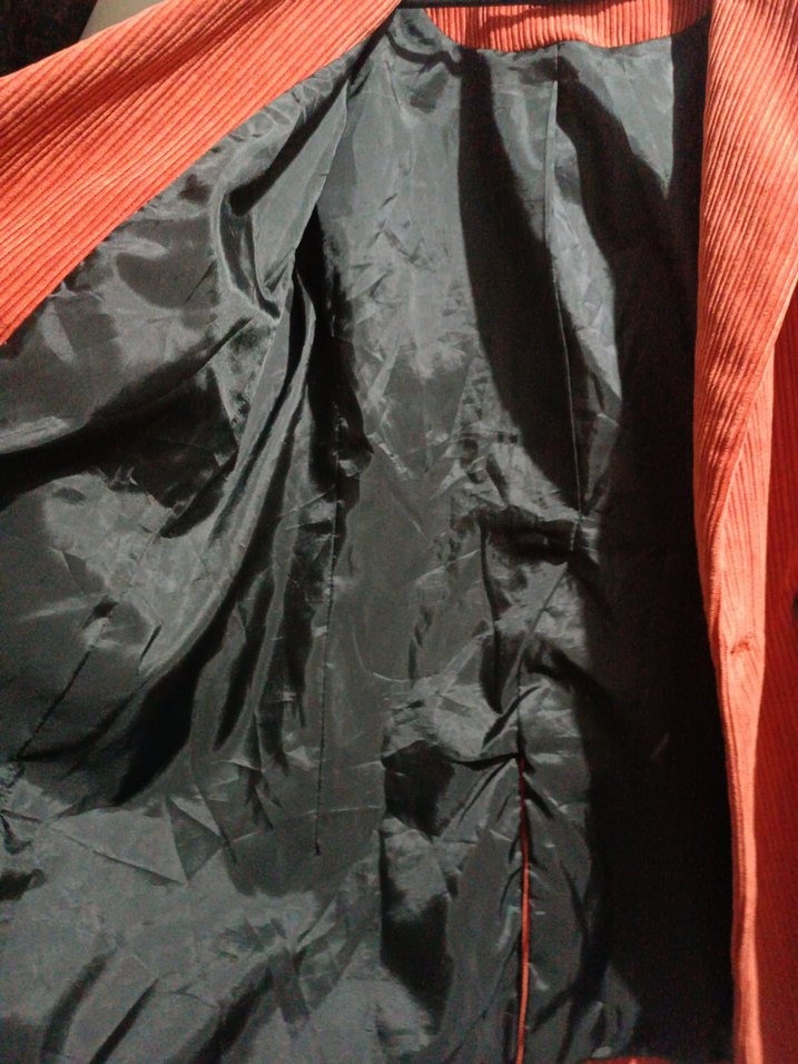 lefties marka kiremit çizgili kumaş blazer ceket - Görsel 4