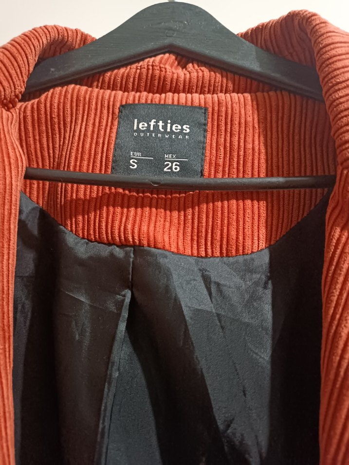 lefties marka kiremit çizgili kumaş blazer ceket - Görsel 5