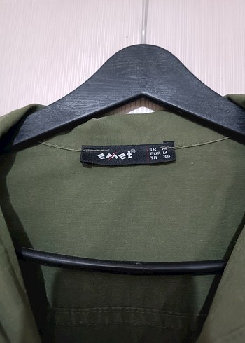 Kadın Kemerli Haki Uzun Tulum - Görsel 4