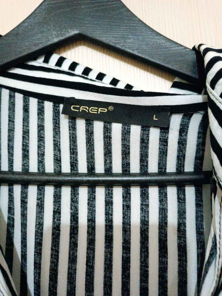 Zebra Desenli Siyah Kadın Uzun Elbise - Görsel 3