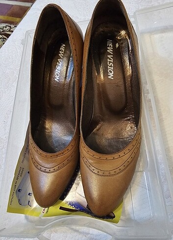 Kalın topuk ayakkabı  - Görsel 2