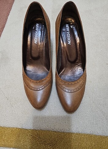 Kalın topuk ayakkabı  - Görsel 4