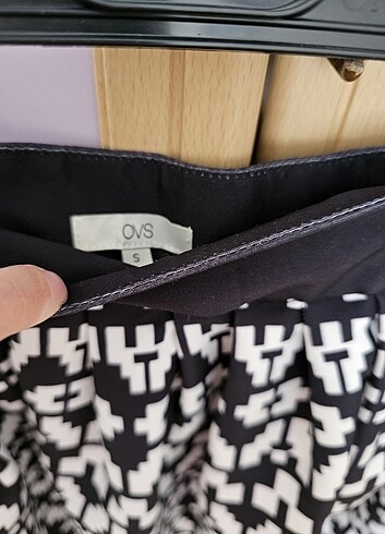 Siyah beyaz şık etek - Görsel 3