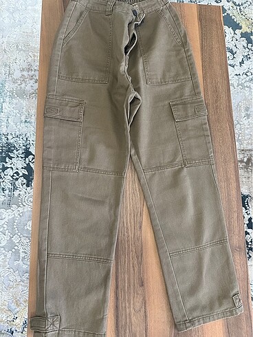 Pull and bear keten kargo pantolon