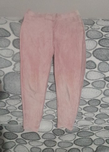 Kadife  Kız Tayt Pantolon - Görsel 2