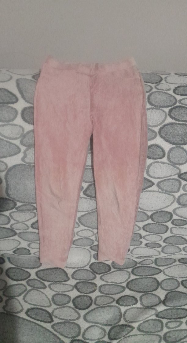 Kadife  Kız Tayt Pantolon - Görsel 2