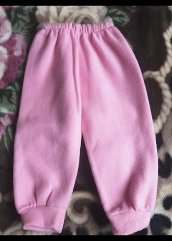 Kız Çocuk Pembe Kapüşonlu Alt üst takım - Görsel 2