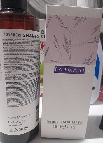 universal Beden farmasi şampuan ve maske