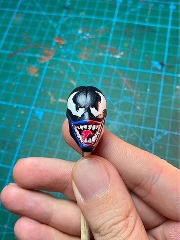 Venom Animated Spiderman 3D kafa