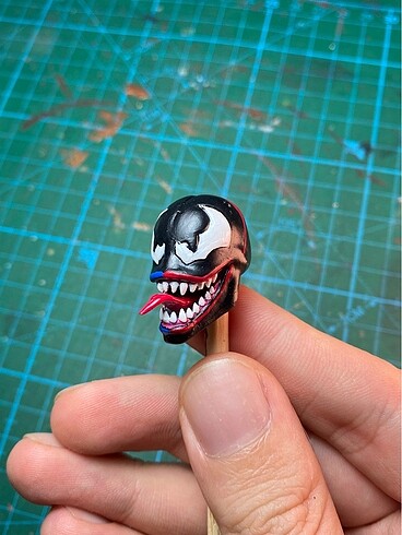 Venom Animated Spiderman 3D kafa