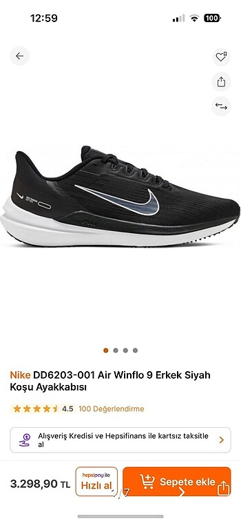 Nike spor ayakkabı