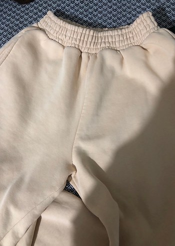 Bej Kadın Rahat Kesim Midi Eşofman - Görsel 3