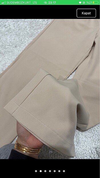 Diğer Kumaş plazzo pantolon