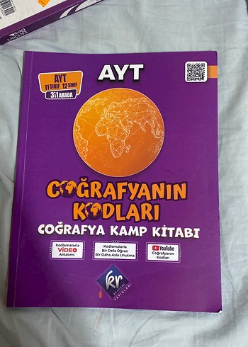 AYT Coğrafyanın Kodları Kamp Kitabı