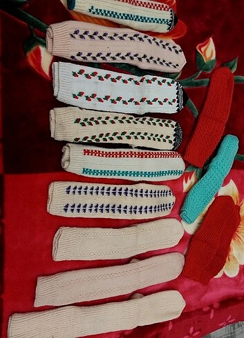 37 Beden çeşitli Renk Orgu corap