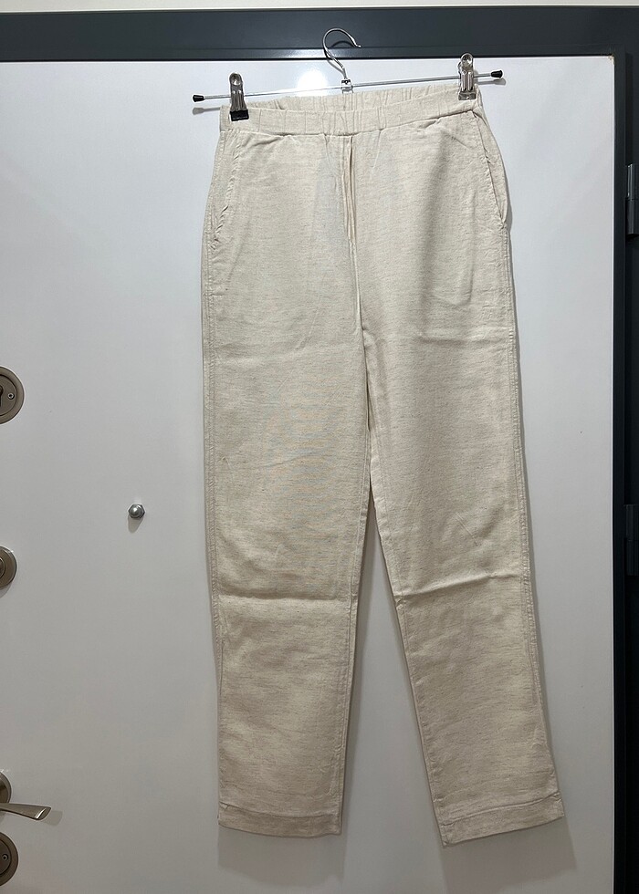 Beblue keten pantolon - Görsel 4