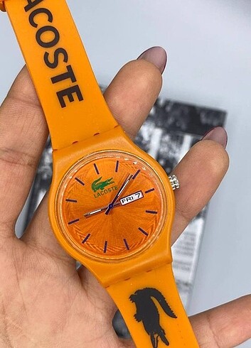 LACOSTE SİLİKON SAAT 