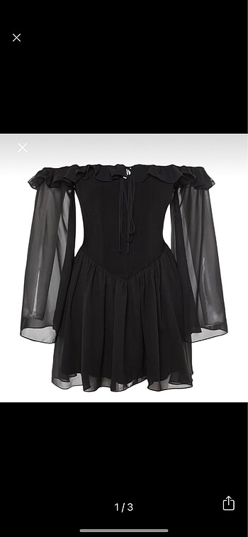 TRENDYOLMİLLA Siyah Elbise