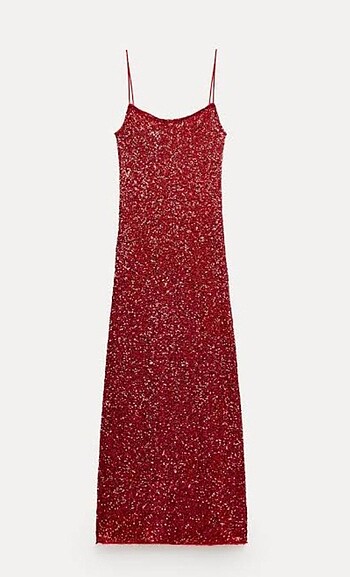 Zara Zara payetli elbise